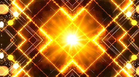 金色流光粒子背景晚会舞台背景