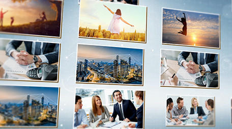 震撼大气科技商务多图片宣传汇聚片头片尾