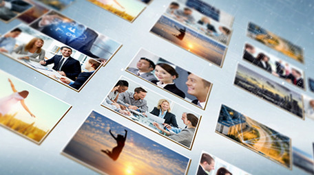 震撼大气科技商务多图片宣传汇聚片头片尾