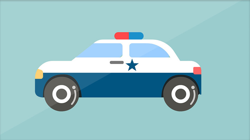 警车图片