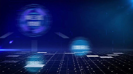 蓝色科技感<strong>企业</strong>文字展示分类文件AE模板