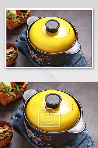 砂锅炖锅陶瓷碗瓦罐汤煲汤图片