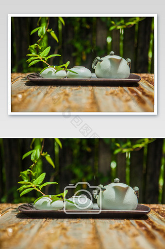 中式茶道中国风休闲生活茶盏摄影图图片