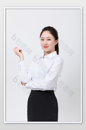 职业女性白领人像摄影图片