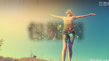 快闪图文演绎logo通用企业宣传pr模板