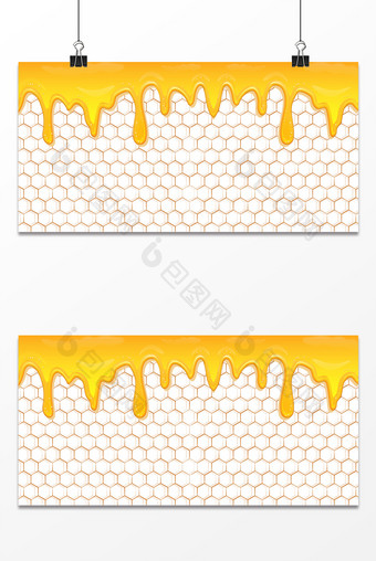 明亮黄色渐变糖果渐融蜂蜜美食甜食食品背景图片