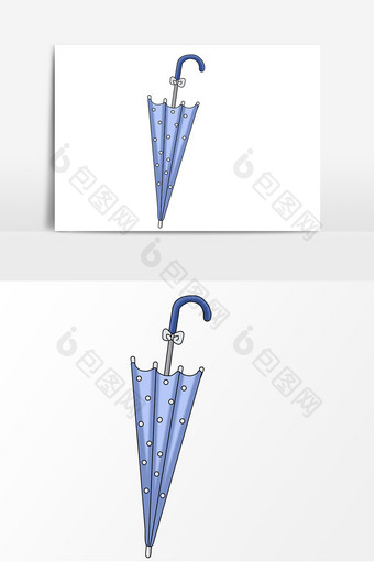 雨伞手绘卡通雨伞图片