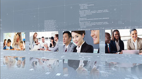 科技简洁干净图文证书企业宣传展示介绍