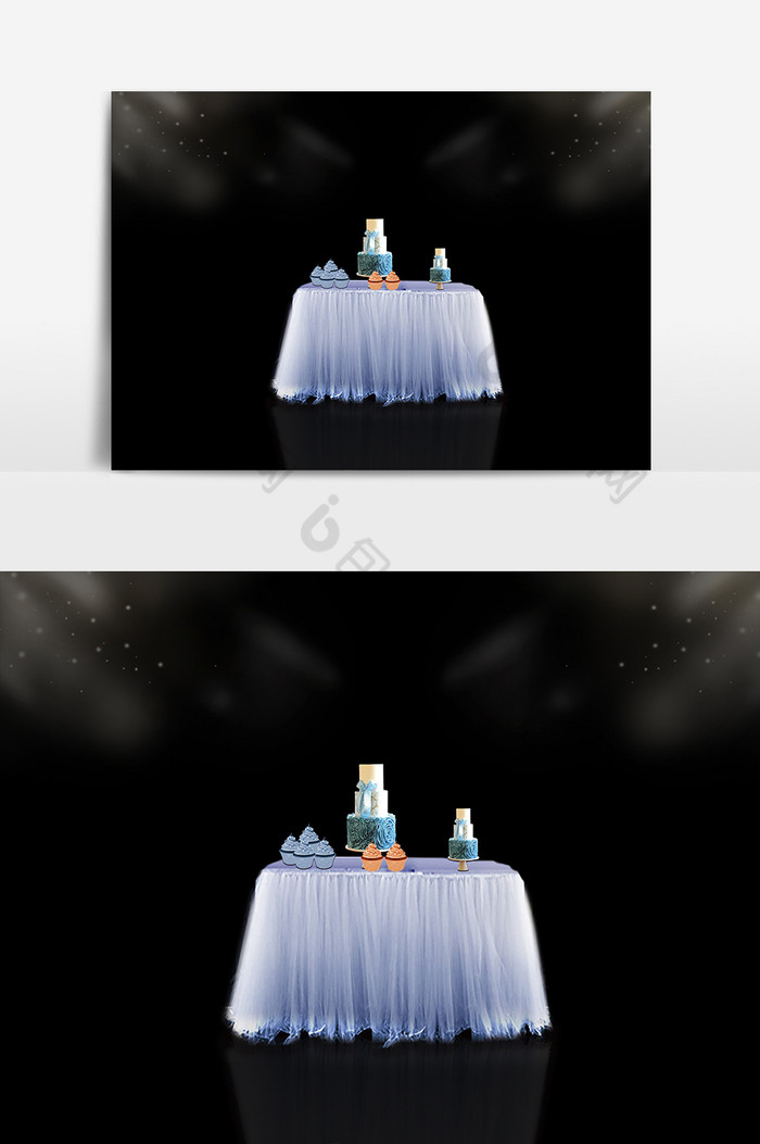 纱幔生日婚礼舞台甜品台桌道具图片图片
