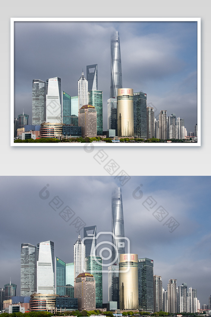 上海外滩陆家嘴城市风光摄影图图片图片