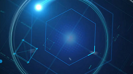 大气震撼大数据粒子科技片头AE模板