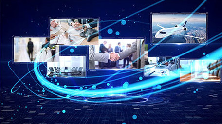 震撼科技商务<strong>图文</strong>展示