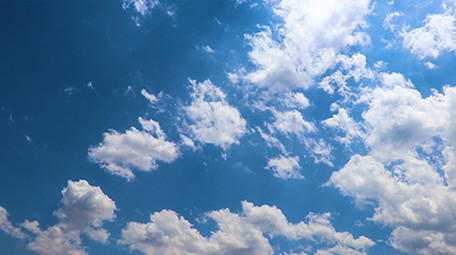 延时实拍光随云动高清视频