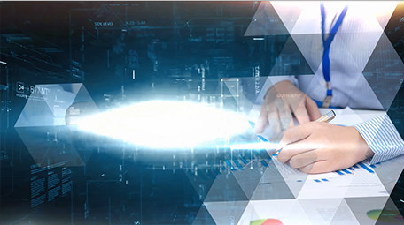 大气企业科技办公宣传会声会影模板