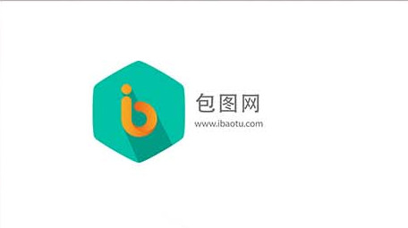 简约图形元素MG动画LOGO片头AE模板