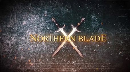 震撼大气文字标题照片图文动画片头AE模板