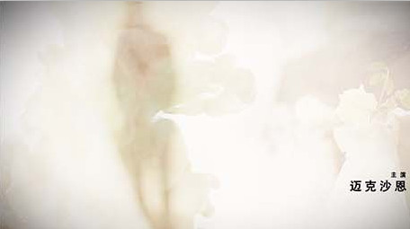 水墨晕染叠加柔美双重曝光图文相册AE模板