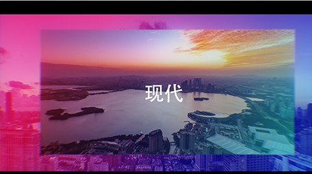 动感音乐节拍标题动画图文快闪片头AE模板