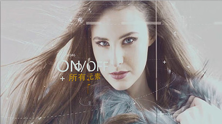 动感转场照片相册视差动画图文片头AE模板