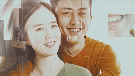 动感转场照片相册视差动画图文片头AE模板