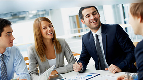 蓝色商务宣传展示会声会影模板