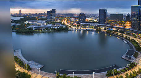 蓝色商务宣传展示会声会影模板