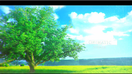 清新简约优雅照片相册视差动画AE模板