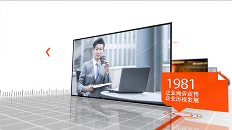 时间线推移企业历程发展<strong>图文</strong> 展示AE模板