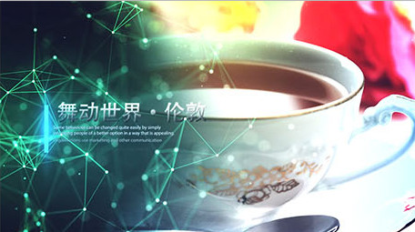 动感科技图文展示AE模板