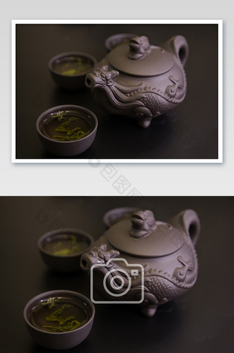 黑色系茶壶传统中国文化图片