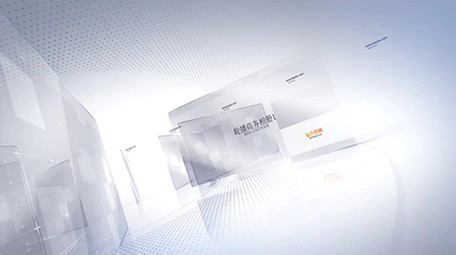 三维轮播商务公司相册展示AE模板