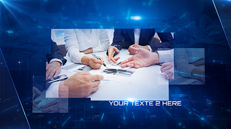 科技商务图文展示