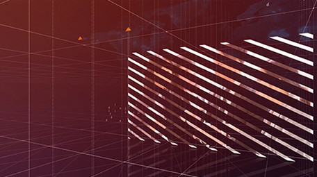 金融科技商务图文展示带AE工程