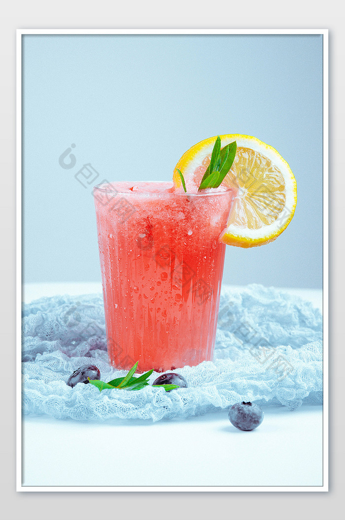 冰爽夏季西瓜汁摄影图片图片