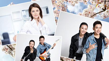 青春毕业季-微电影片头相册ED模板