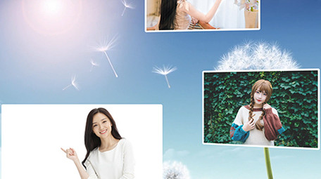 青春毕业季-微电影片头相册ED模板