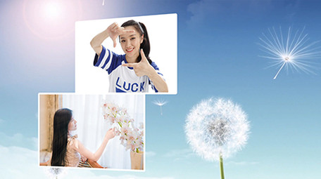 青春毕业季-微电影片头相册ED模板