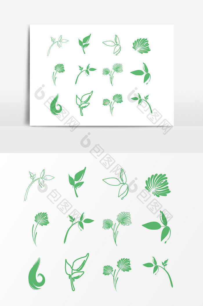 植物叶片绿叶图片图片