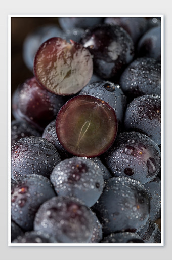 水果美食葡萄高清摄影细节图片