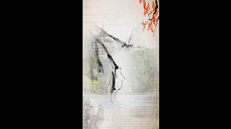 震撼大气古风水墨AE模板相册