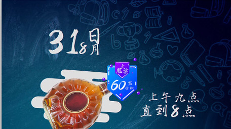 学校黑板粉笔主题的<strong>图文</strong>展示包装AE模板