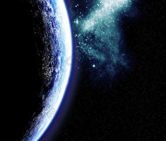 震撼的星空地球背景摄影图片手机壁纸