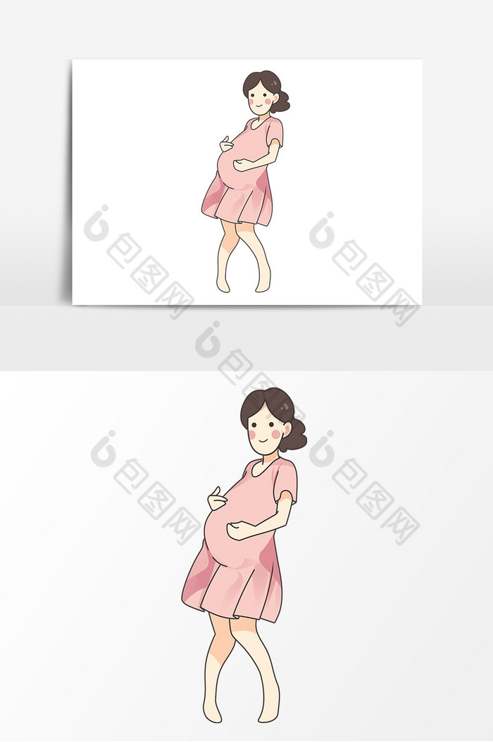 怀孕的孕妇形象图片图片