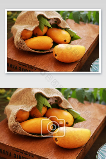 夏季新鲜水果芒果泰芒台芒图片