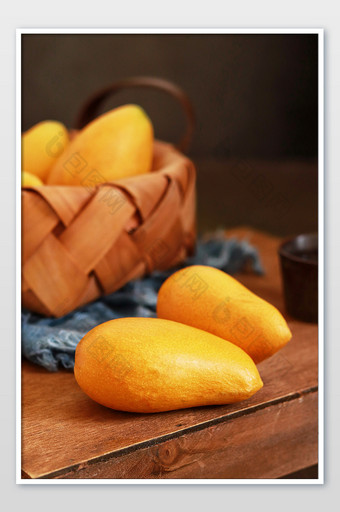 新鲜水果芒果海报广告图图片