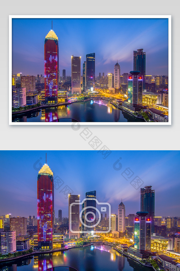 武汉北湖民生银行城市建筑摄影图片图片