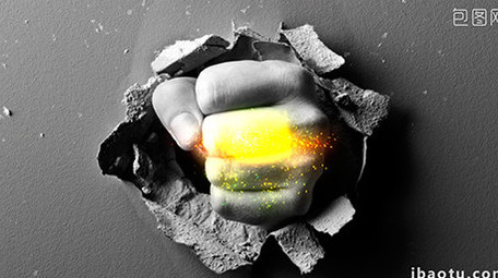 <strong>快闪</strong>震撼粒子<strong>图文</strong>展示AE模板