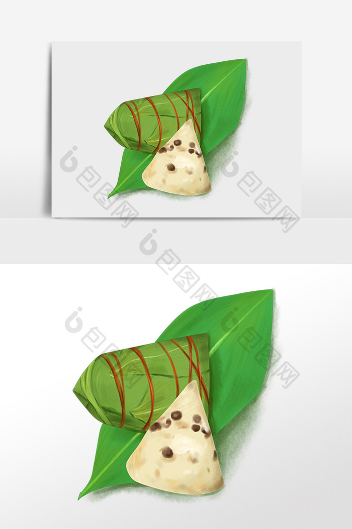 端午节中华小吃粽子插画图片图片