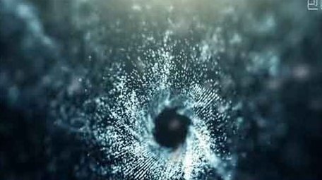 清新简洁ae片头 水波纹 蓝色