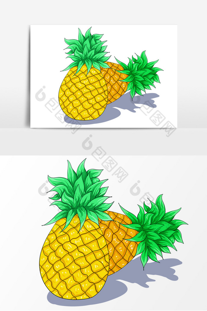 菠萝形象图片图片